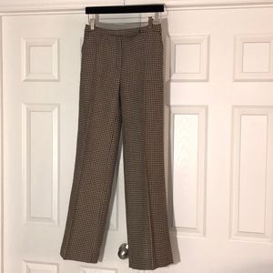 VALENTINO houndstooth wideleg pants